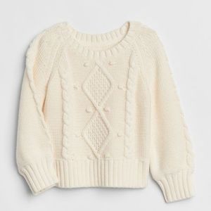 GAP Cable-Knit Crewcut Sweater